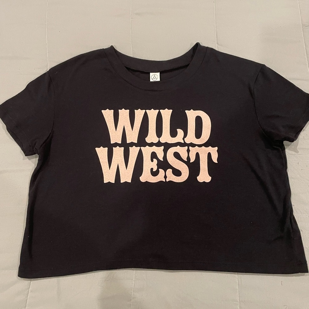Wild West Crop Tee